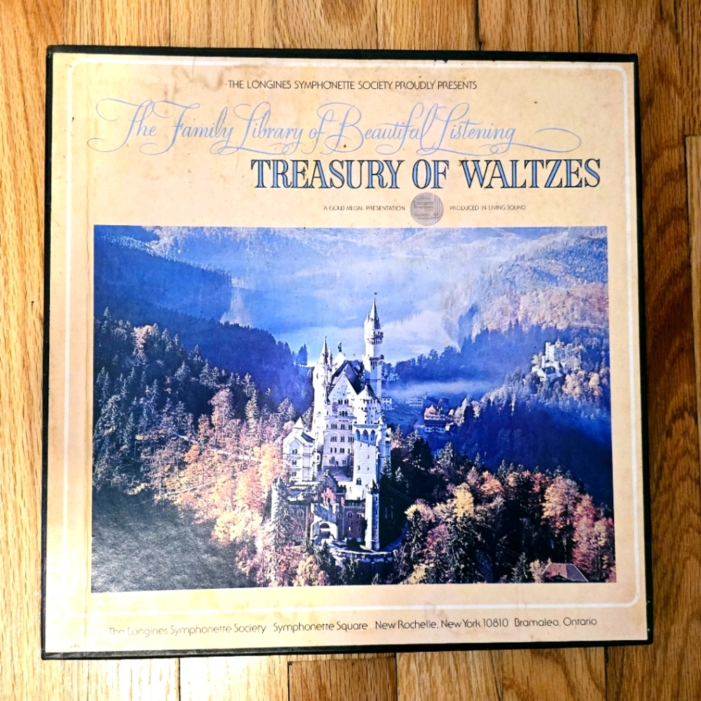 Treasury of Waltzes Vinyl/Record set of three (3)